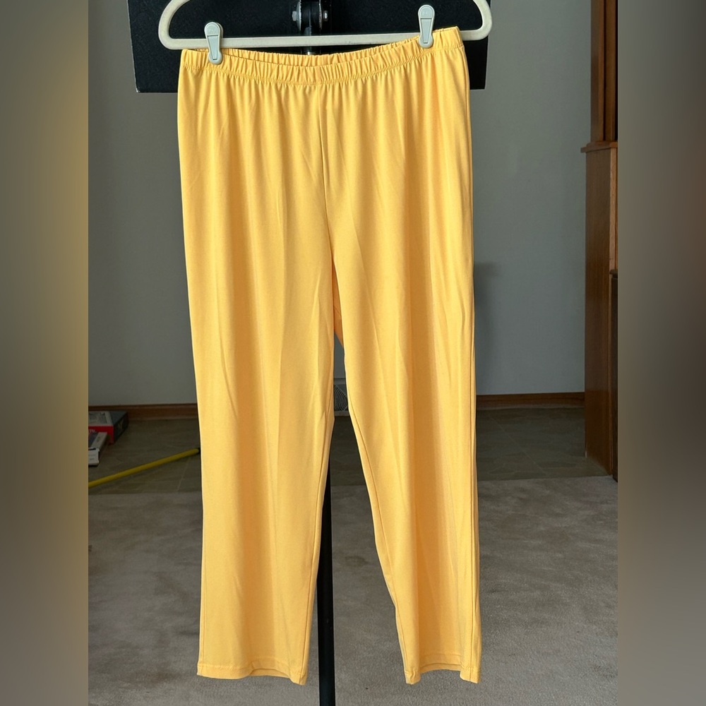 Slinky Brand Soft Yellow Pants